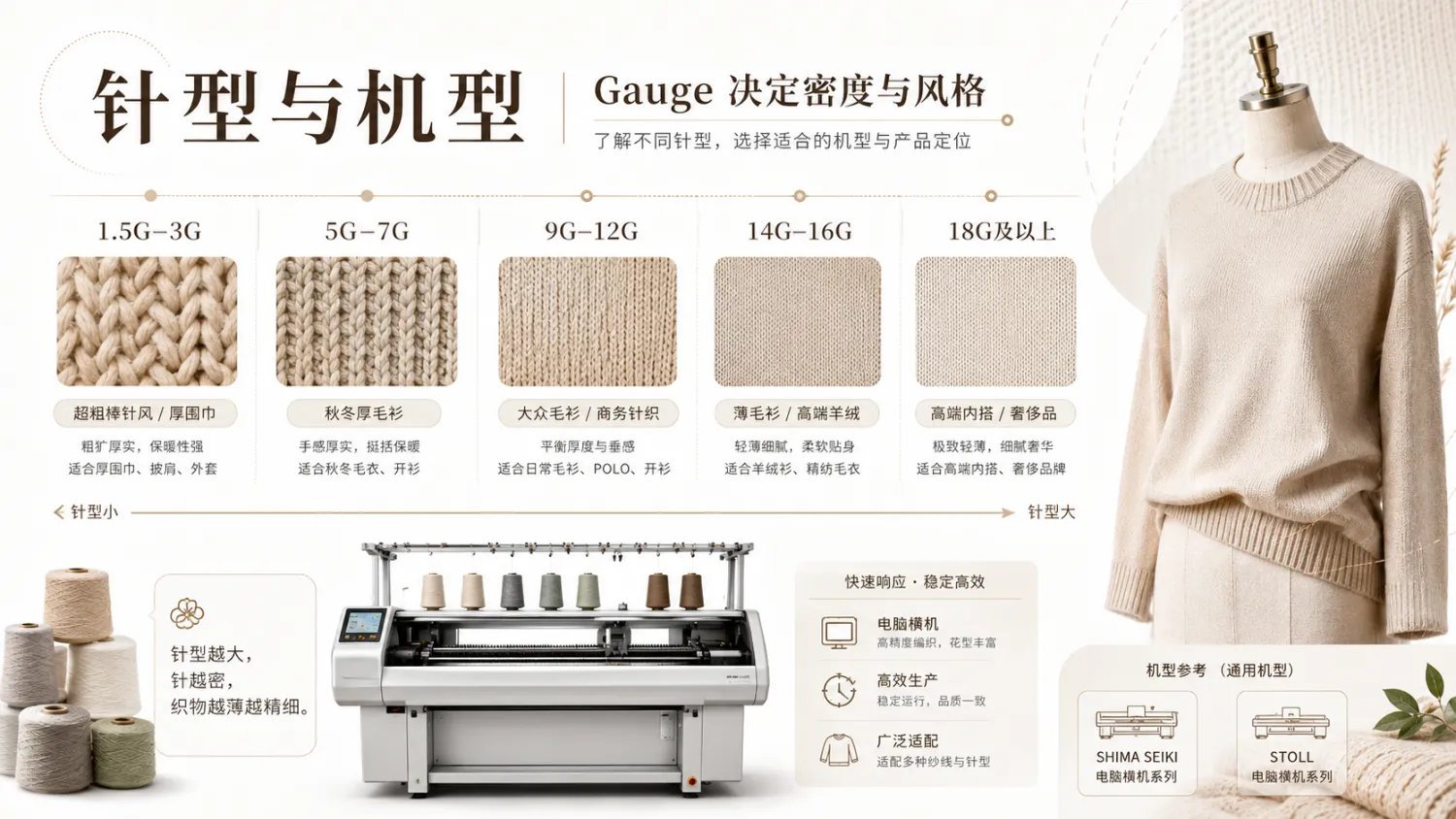 针型与机型选择指南