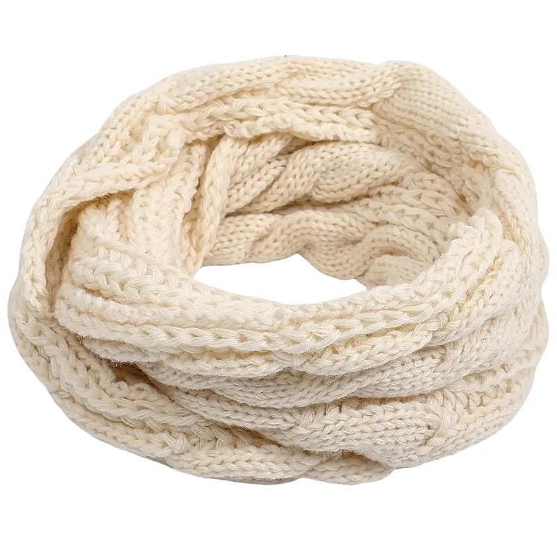 Linknit 蓝色针织披肩围巾定制实拍 OEM/ODM